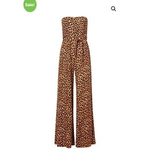 Likely Emile Jumpsuit/ Lepard. Size 0